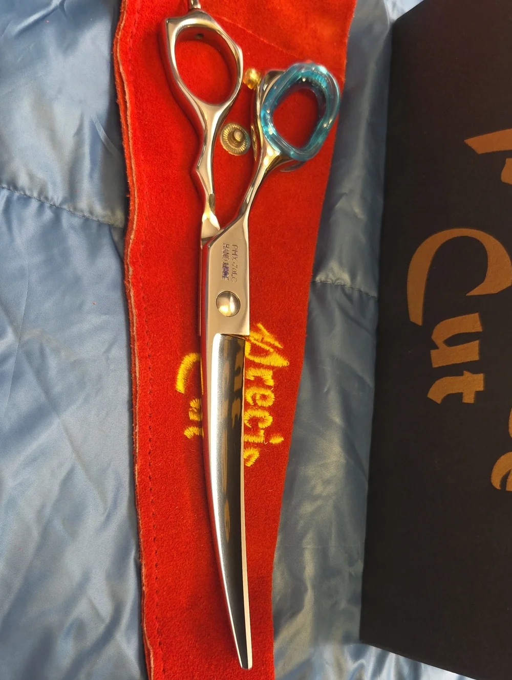 Precise Cut Phoenix Groomimg Scissors Curved